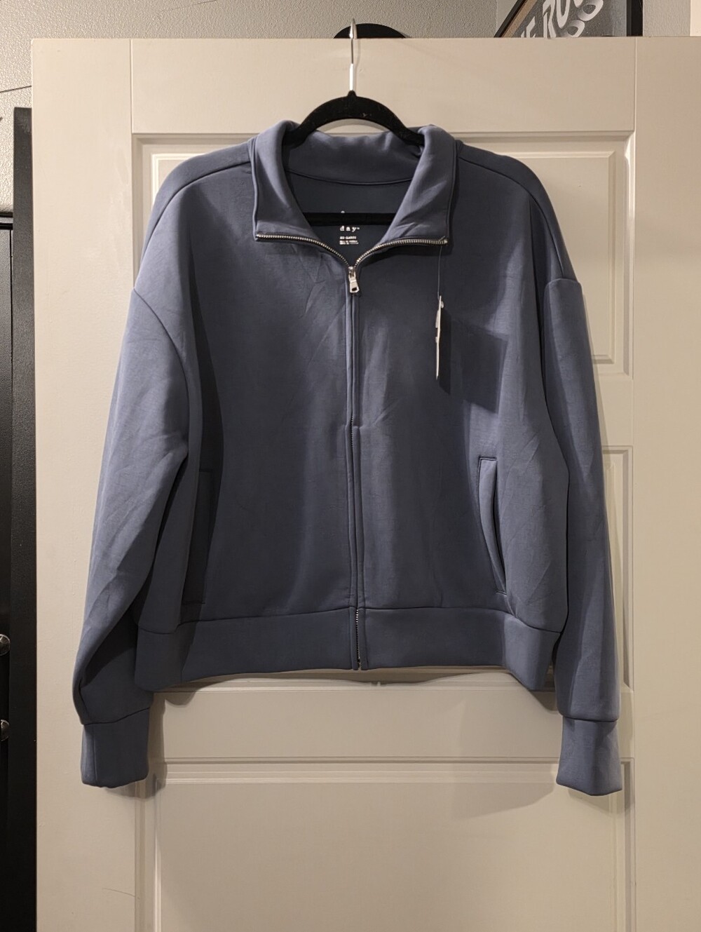 a new day Women's Lightweight Zip Jacket in Slate Blue